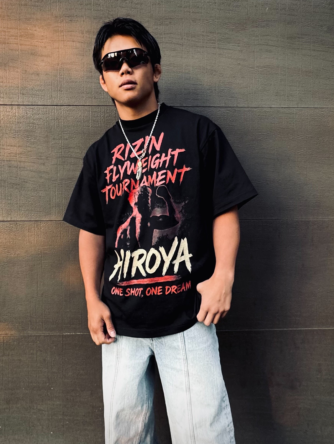 【応援Tシャツ】ビッグシルエット 超RIZIN4 真夏の喧嘩祭り 戦闘服