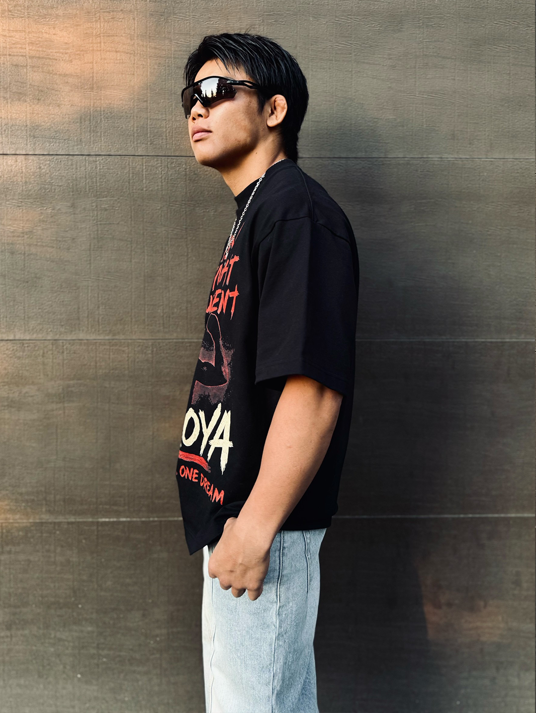 【応援Tシャツ】ビッグシルエット　超RIZIN4 真夏の喧嘩祭り　戦闘服
