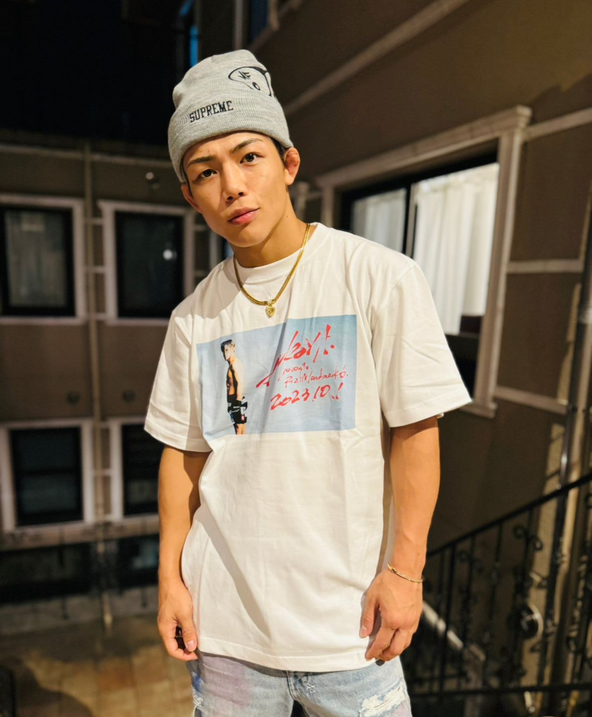 【完売】RIZIN LANDMARK6 応援Tシャツ(白/White)