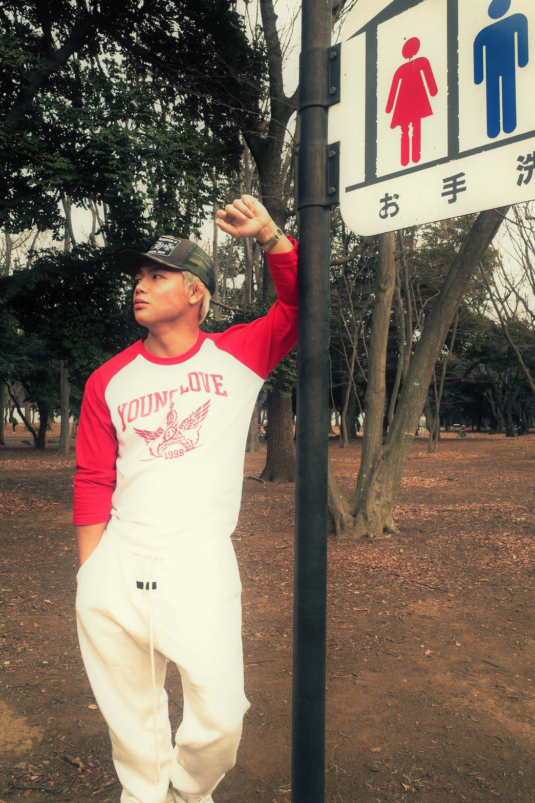 2026新作YOUNG LOVEラグランT【レッド】 – Young gun